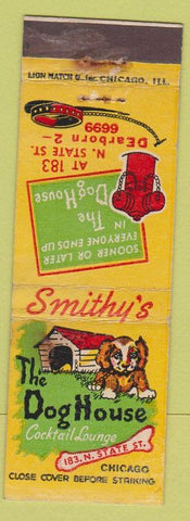 Matchbook Cover - The Dog House Chicago IL WEAR