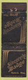Matchbook Cover - Sincerely Madge Spokane WA WORN