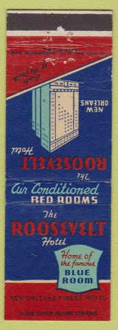 Matchbook Cover - Roosevelt Hotel New Orleans LA WEAR