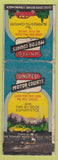 Matchbook Cover - United Motor Courts Dittemore's Tacoma WA WORN