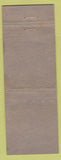 Matchbook Cover - Lewis Clark Hotel Lewiston ID WEAR