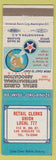 Matchbook Cover - Retail Clerks Union Los Angeles CA