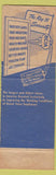 Matchbook Cover - Retail Clerks Union Los Angeles CA
