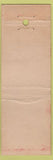 Matchbook Cover - Florsheim Shoes Corvallis OR feature