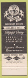 Matchbook Cover - Hotel Americus Allentown PA