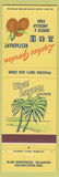 Matchbook Cover - Lychee Garden Restaurant Chinese Memphis TN