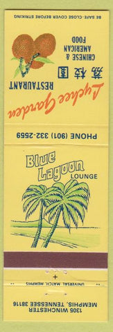 Matchbook Cover - Lychee Garden Restaurant Chinese Memphis TN