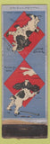 Matchbook Cover - Diamond Colgate Dogs Bridge WEAR