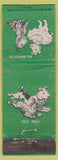 Matchbook Cover - Diamond Colgate Dogs green WEAR