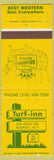 Matchbook Cover - Turf Inn Albany NY
