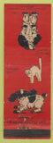 Matchbook Cover - Diamond Colgate Dogs red WEAR