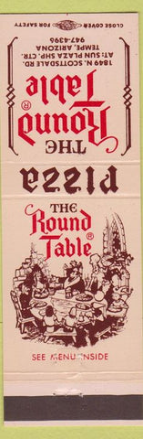 Matchbook Cover - Round Table Pizza Tempe AZ
