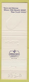 Matchbook Cover - Greyhound Armour Credit Union Phoenix AZ
