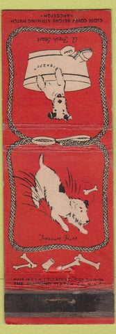 Matchbook Cover - Diamond Colgate Dogs red WEAR