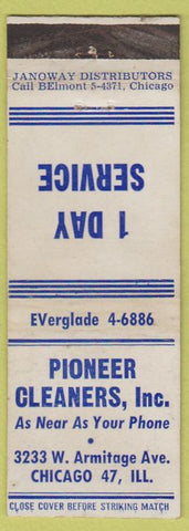 Matchbook Cover - Pioneer Cleaners Chicago IL