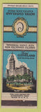 Matchbook Cover - Hotel Cleveland OH