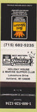 Matchbook Cover - Holiday House Ashland WI Best Western