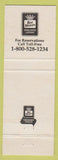 Matchbook Cover - Best Western Drake Inn Nashville TN