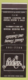 Matchbook Cover - Fiddlers Restaurant Mount Prospect IL