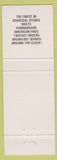 Matchbook Cover - Hungry Bull Charcoal House Menasha WI