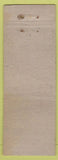 Matchbook Cover - Ringo's Chili Bowl Hillsboro OR WORN