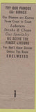 Matchbook Cover - Edelweiss Cafe Denver CO WORN