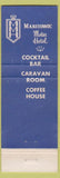 Matchbook Cover - Manitowoc Motor Hotel WI WEAR