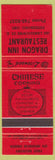 Matchbook Cover - Dragon Inn Restaurant Chinese food Peterboro ON