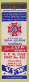 Matchbook Cover - VFW Sidney NE