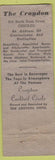 Matchbook Cover - Croydon Hotel Chicago IL WORN