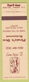 Matchbook Cover - Love Nest II Albany NY