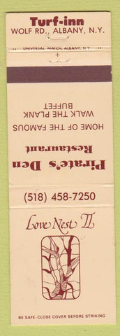 Matchbook Cover - Love Nest II Albany NY