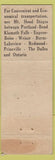 Matchbook Cover - Trailway Coffee Shop Bend OR WEAR
