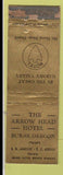 Matchbook Cover - The Arrow Head Hotel Burns OR WORN