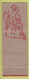 Matchbook Cover - Bates Shoe Co Webster MA WORN