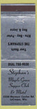 Matchbook Cover - Stephan's Maple Grove Supper Club La Crosse WI