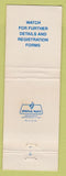 Matchbook Cover - 1979 Diamond Jubilee California Realtors CA Anahem