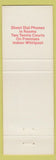 Matchbook Cover - Atlantic Queen Motel Myrtle Beach SC