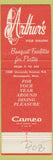 Matchbook Cover - Arthur's Four Seasons Minneapolis MN