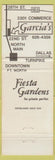 Matchbook Cover - Joe T Garcia Restaurant Fort Worth TX
