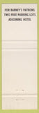 Matchbook Cover - Strathcona Hotel Victoria BC