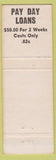 Matchbook Cover - Baker Finance Co Baker LA
