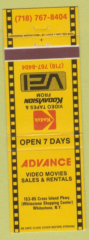 Matchbook Cover - Kodak Film Whitestone NY
