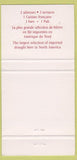 Matchbook Cover - Alexandre Alexandre Montreal QC 30 Strike