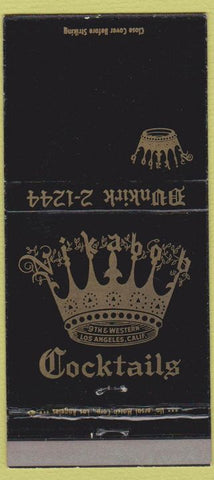 Matchbook Cover - Nikabob Los Angeles CA restaurant 30 Strike