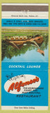 Matchbook Cover - Alfonso's Restaurant Glens Falls NY 30 Strike
