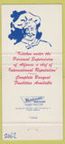 Matchbook Cover - Alfonso's Restaurant Glens Falls NY 30 Strike