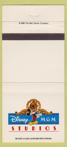 Matchbook Cover - Disney MGM Studios Mickey Mouse 30 Strike
