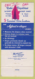 Matchbook Cover - Artistic Cleaners Gary IN van 30 Strike