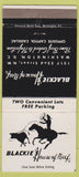 Matchbook Cover - Blackie's House of Beef Washington DC  30 Strike